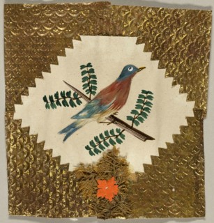 Untitled Valentine (Robin on a Branch), n.d. Creator: Unknown.