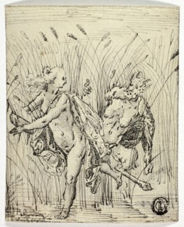 Pan and Syrinx, n.d. Creator: Unknown.