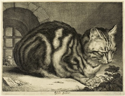 The Large Cat, 1657. Creator: Cornelis de Visscher.