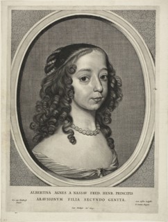 Albertine Agnes of Nassau, n.d. Creator: Cornelis de Visscher.