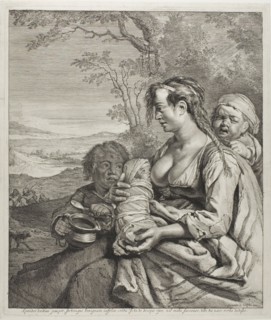 The Bohemian Woman, 1651/58. Creator: Cornelis de Visscher.
