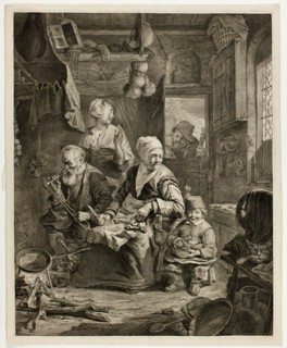 The Pancake Woman, c. 1650. Creator: Cornelis de Visscher.