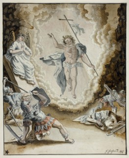 Resurrection of Christ, 1827. Creator: Gerardus Gossen.