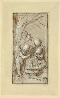 Allegory of Winter, n.d. Creator: Jacob de Wit.