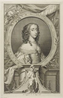 Maria, Wife of Willem II of Orange, n.d. Creator: Jacobus Houbraken.