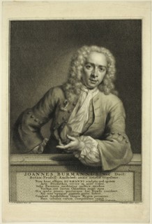 J. Burmannus, n.d. Creator: Jacobus Houbraken.