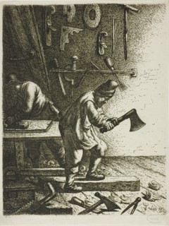 The Carpenter, c. 1635. Creator: Jan Georg van Vliet.