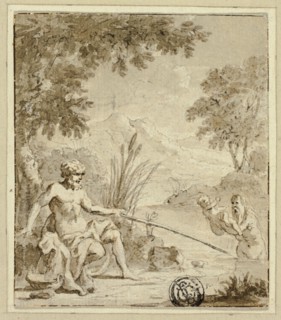 Mythological Birth of a God or Demi-God from a River, n.d. Creator: Jan Goeree.