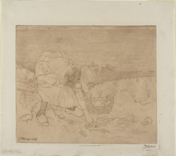 Sprokelend Kind, 1899. Creator: Jan Toorop.