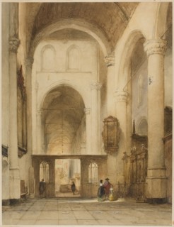Church Interior, n.d. Creator: Johannes Bosboom.