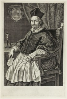 Portrait of Cardinal Zacharias de Mez, c. 1661. Creator: Cornelis de Visscher.