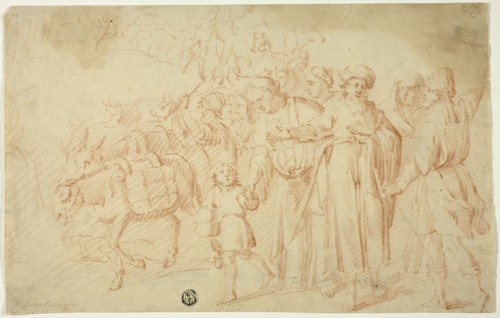 Joseph and His Brothers in Egypt, n.d. Creator: Pieter Lastman.