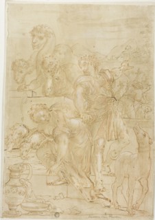 Isaac and Rebecca at Well, n.d. Creator: Theodoor van Thulden.