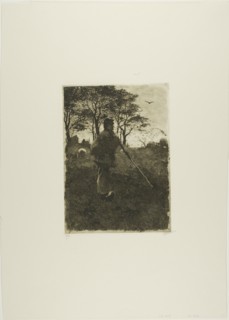 Sheepherder, c. 1885. Creator: Willem Witsen.