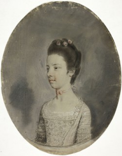 Portrait Bust of a Lady, 1770. Creator: Hugh Douglas Hamilton.