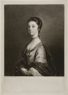 Lady Elizabeth Montagu, 1756. Creator: James McArdell.