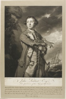 Portrait of John Lockhart, Esquire, c. 1770. Creator: James McArdell.