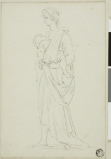 Woman with Baby, n.d. Creator: Thomas Burke.