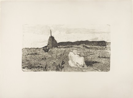 Holy Cow, after 1887. Creator: Giovanni Fattori.