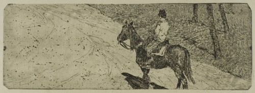 Cavalry Soldier, n.d. Creator: Giovanni Fattori.