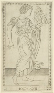 Logic, plate 22 from Arts and Sciences, c.1465. Creator: Unknown.