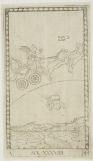 The Sun, plate 44 from Planets and Spheres, c.1465. Creator: Unknown.