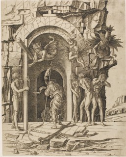 Descent into Limbo, 1475/80. Creator: School of Andrea Mantegna.