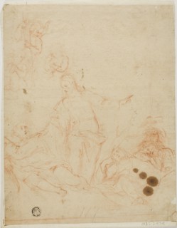 Christ Rebuking a Disciple in the Garden, n.d. Creator: Unknown.
