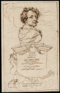 Frontispiece from the "Iconography", late 17th century. Creator: Unknown.