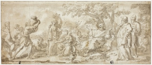 Israelites in the Wilderness, n.d. Creators: Unknown, Fedele Fischetti.