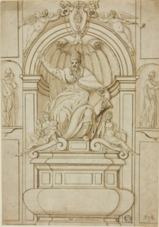 Tomb of Pope Gregory XIV in Saint Peter's, n.d. Creator: Unknown.