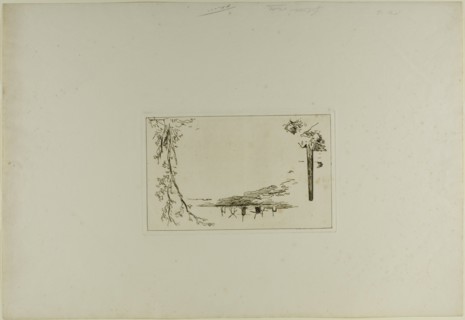 Title Page, from Cahier de six eaux-fortes, vues de Hollande, 1862. Creator: Johan Barthold Jongkind.