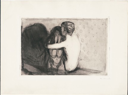 Consolation, 1894. Creator: Edvard Munch.