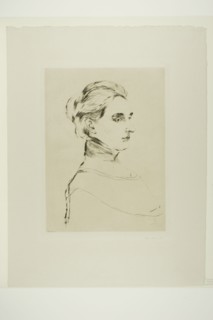 Mrs. Marie Linde, 1902. Creator: Edvard Munch.