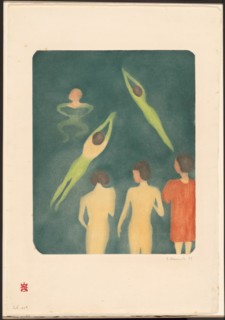 Boys Bathing, 1896. Creator: Edvard Munch.