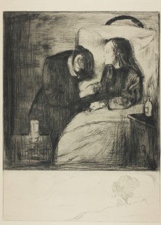The Sick Child, 1894. Creator: Edvard Munch.