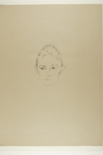 Mrs. Marie Linde, 1902. Creator: Edvard Munch.