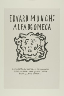 Alpha and Omega:Title Page, 1908/09. Creator: Edvard Munch.