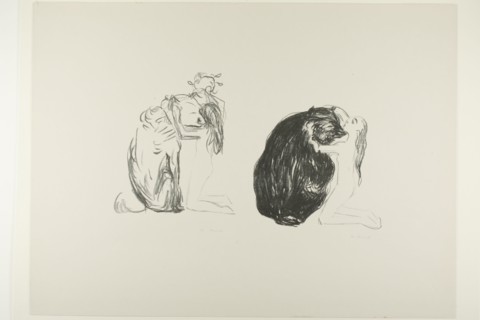 The Bear, from Alpha and Omega, 1908/09. Creator: Edvard Munch.