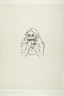 Omega's Eyes, 1908/09. Creator: Edvard Munch.