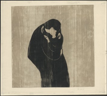 The Kiss IV, 1902. Creator: Edvard Munch.