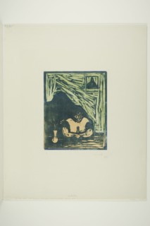 The Fat Whore, 1899. Creator: Edvard Munch.