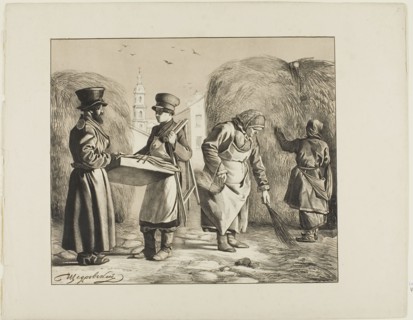 Scenes from Russian Folk Life, n.d. Creator:  Ignatii Stepanovich Shchedrovski.