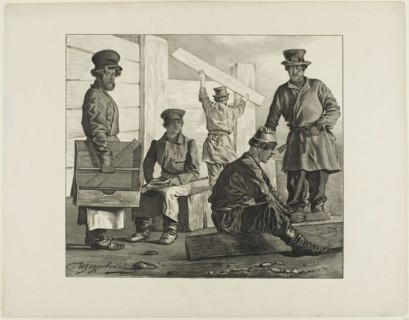 Scenes from Russian Folk Life, n.d. Creator:  Ignatii Stepanovich Shchedrovski.