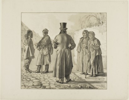Scenes from Russian Folk Life, n.d. Creator:  Ignatii Stepanovich Shchedrovski.