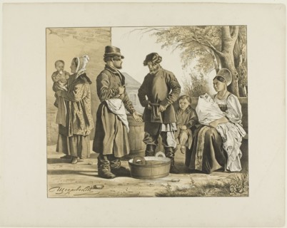 Scenes from Russian Folk Life, n.d. Creator:  Ignatii Stepanovich Shchedrovski.