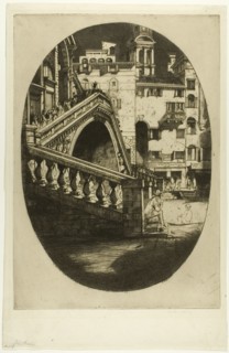The Rialto, 1900. Creator: David Young Cameron.