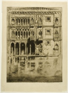Cá d'Oro, 1900. Creator: David Young Cameron.