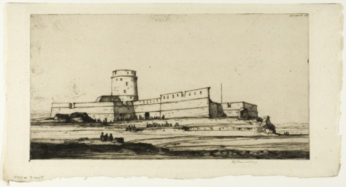 The Turkish Fort, 1909. Creator: David Young Cameron.