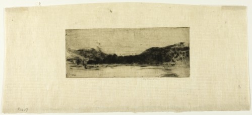 Sketch on the Tay, 1908. Creator: David Young Cameron.